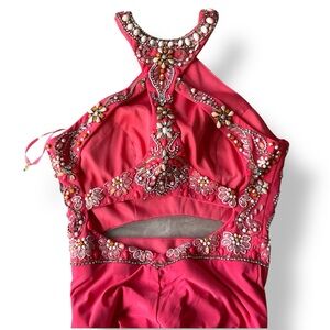 Evening Formal Prom Aspeed Gown Aspeed Design Embellished bodice Sheath XS new